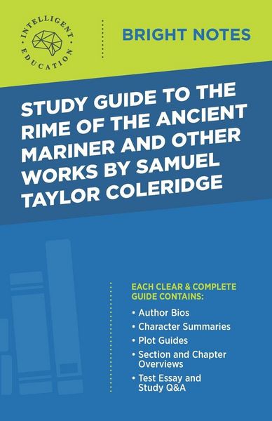 Produktbild: Study Guide to The Rime of the Ancient Mariner and Other Works by Samuel Taylor Coleridge