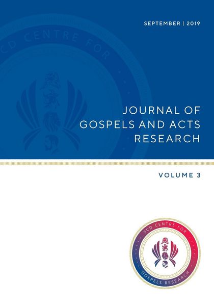 Produktbild: Journal of Gospels and Acts Research Volume 3