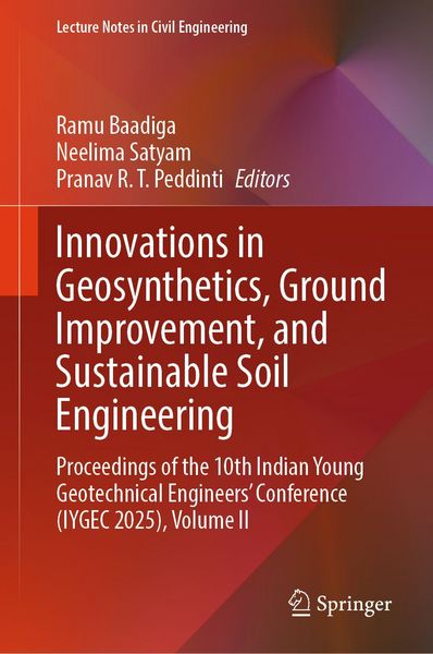 Produktbild: Innovations in Geosynthetics, Ground Improvement, and Sustainable Soil Engineering