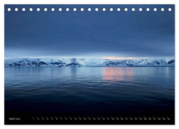Produktbild: Antarktis - viaje.ch (Tischkalender 2026 DIN A5 quer), CALVENDO Monatskalender