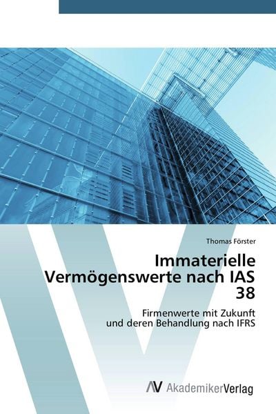 Produktbild: Immaterielle Verm&ouml;genswerte nach IAS 38