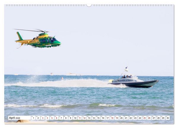 Produktbild: Hubschrauber in Action (Wandkalender 2026 DIN A2 quer), CALVENDO Monatskalender