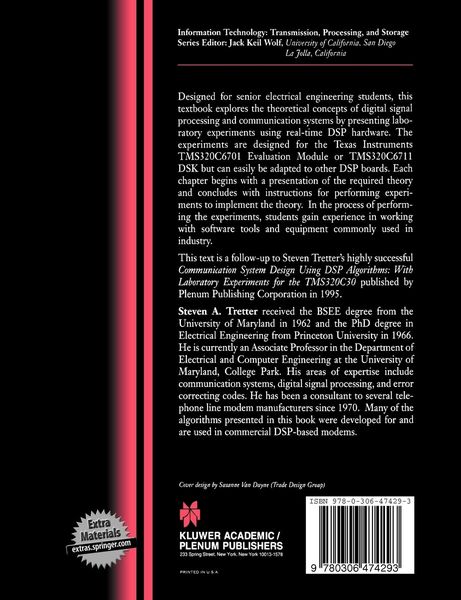 Produktbild: Communication System Design Using DSP Algorithms