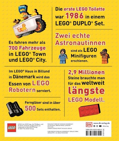 Produktbild: Das gro&szlig;e Buch der LEGO&reg; Fakten
