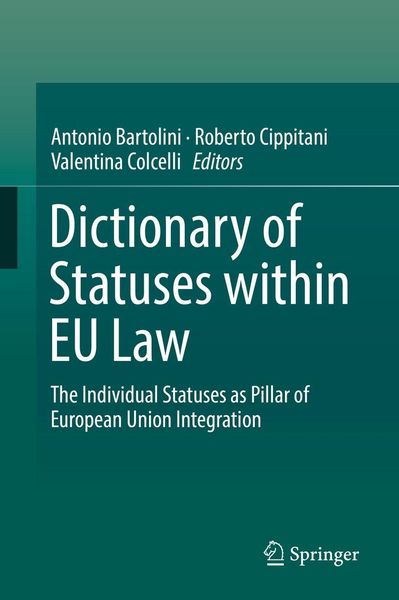 Produktbild: Dictionary of Statuses within EU Law
