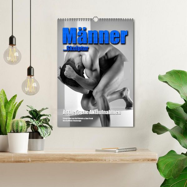 Produktbild: M&auml;nner... Skulptur (Wandkalender 2026 DIN A3 hoch), CALVENDO Monatskalender