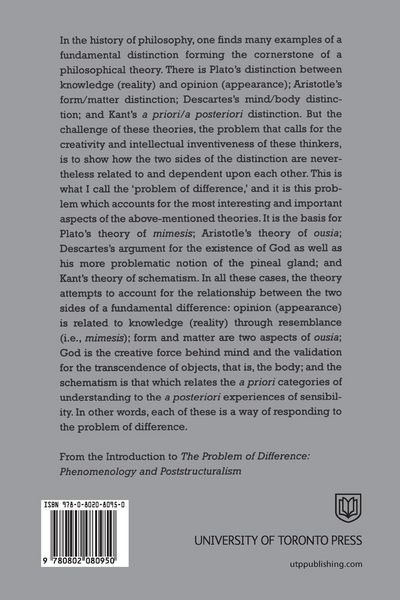Produktbild: The Problem of Difference