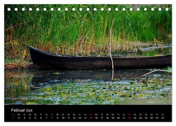 Produktbild: Donaudelta (Tischkalender 2026 DIN A5 quer), CALVENDO Monatskalender
