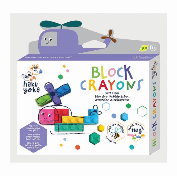 Produktbild: HAKUYOKA Block-Wachsmalkreiden