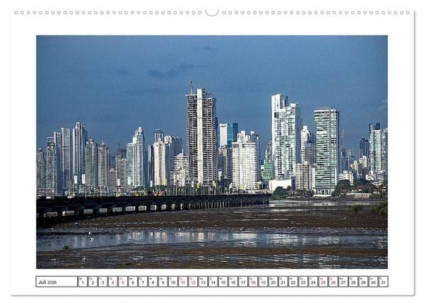 Produktbild: Panama - Streifz&uuml;ge durch atemberaubende K&uuml;sten-, Berg- und Stadtlandschaften (hochwertiger Premium Wandkalender 2026 DIN A2 quer), Kunstdruck in Hochglanz