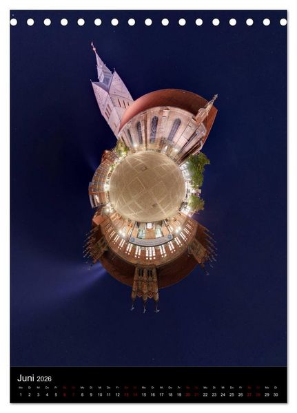 Produktbild: Planet Hannover (Tischkalender 2026 DIN A5 hoch), CALVENDO Monatskalender