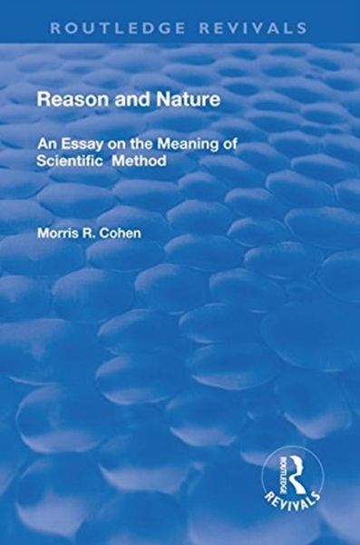 Produktbild: Cohen, M: Reason and Nature
