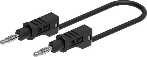 Electro PJP 2112-CD1-25N Messleitung 25cm Schwarz 1St.