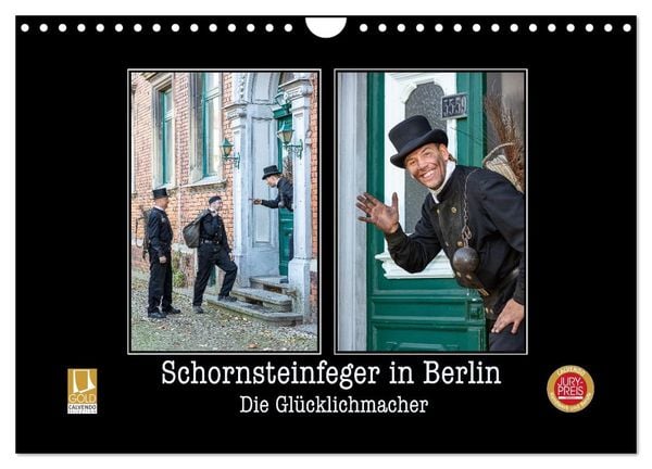 Produktbild: Schornsteinfeger in Berlin - Die Gl&uuml;cklichmacher (Wandkalender 2027 DIN A4 quer), CALVENDO Monatskalender
