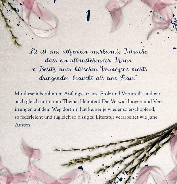 Produktbild: Zettelkalender - Weihnachten mit Jane Austen