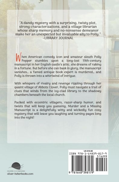Produktbild: Murder and a Missing Manuscript