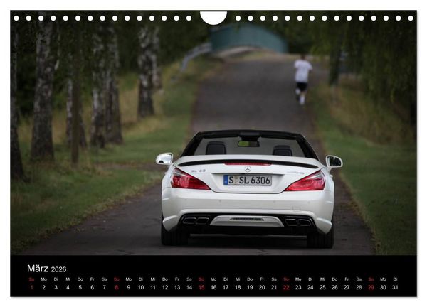 Produktbild: Mercedes-Benz SL 63 AMG (Wandkalender 2026 DIN A4 quer), CALVENDO Monatskalender