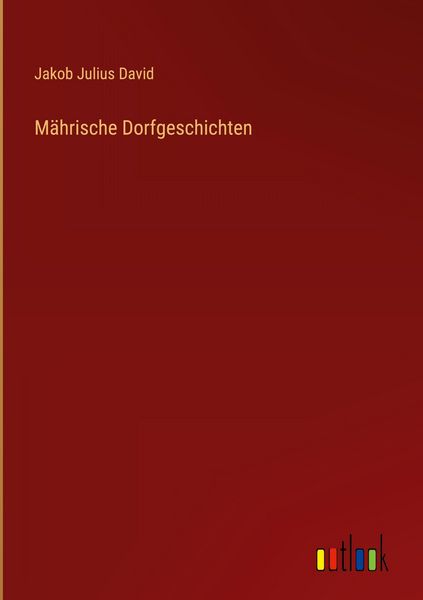 Produktbild: M&auml;hrische Dorfgeschichten