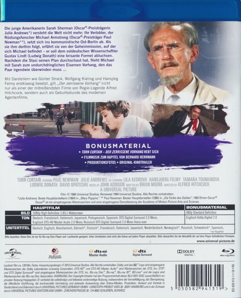 Produktbild: Der zerrissene Vorhang