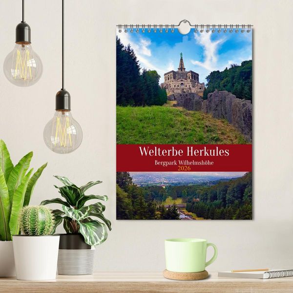 Produktbild: Welterbe Herkules (Wandkalender 2026 DIN A4 hoch), CALVENDO Monatskalender