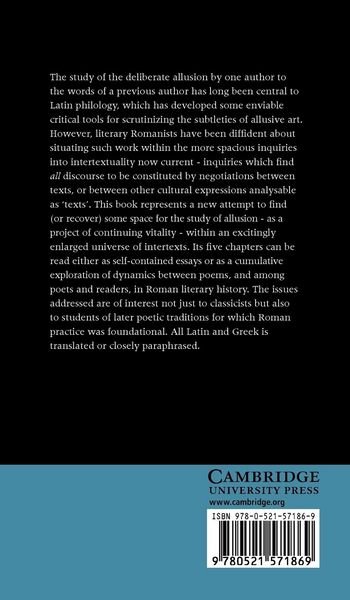 Produktbild: Allusion and Intertext