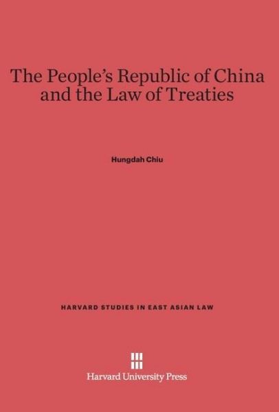 Produktbild: The People's Republic of China and the Law of Treaties