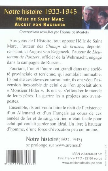 Produktbild: Notre histoire