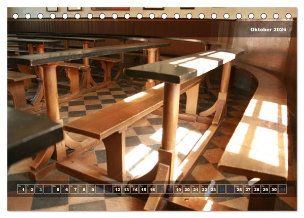 Produktbild: Einblicke in das Liebig-Museum und -Laboratorium in Gie&szlig;en (Tischkalender 2026 DIN A5 quer), CALVENDO Monatskalender