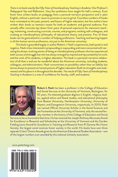 Produktbild: Fifty Years of Interdisciplinary Teaching in Academe