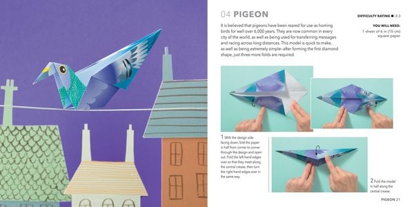 Produktbild: Origami Butterflies, Birds & Bees