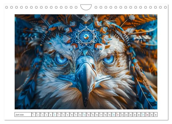 Produktbild: Tierische Schamanen (Wandkalender 2026 DIN A4 quer), CALVENDO Monatskalender