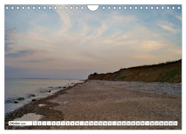 Produktbild: Die Ostsee - von Schleswig nach Gl&uuml;cksburg (Wandkalender 2026 DIN A4 quer), CALVENDO Monatskalender