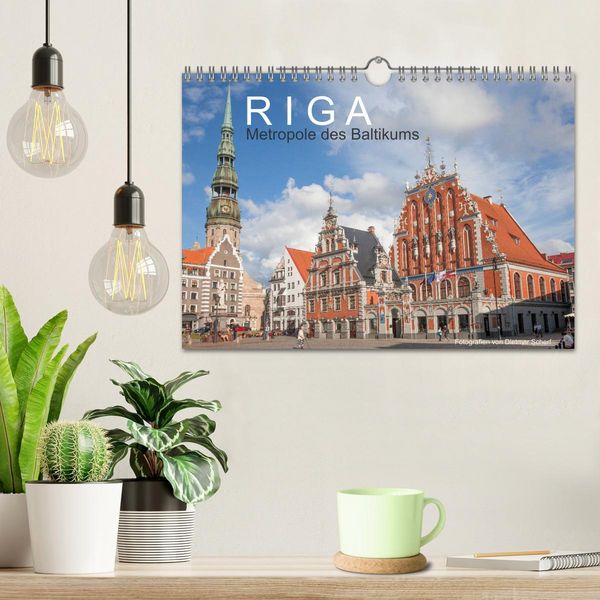 Produktbild: Riga - Metropole des Baltikums (Wandkalender 2026 DIN A4 quer), CALVENDO Monatskalender