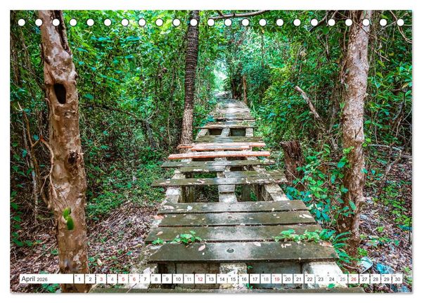 Produktbild: Thailand Koh Chang (Tischkalender 2026 DIN A5 quer), CALVENDO Monatskalender