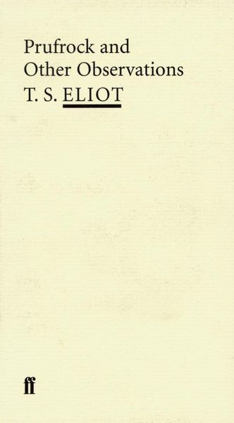 Produktbild: Prufrock and Other Observations