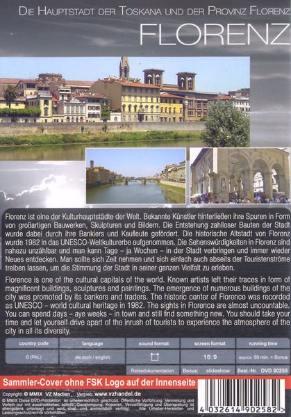 Produktbild: Insider - Italien: Florenz - Hauptstadt der Toskana und der Provinz Florenz