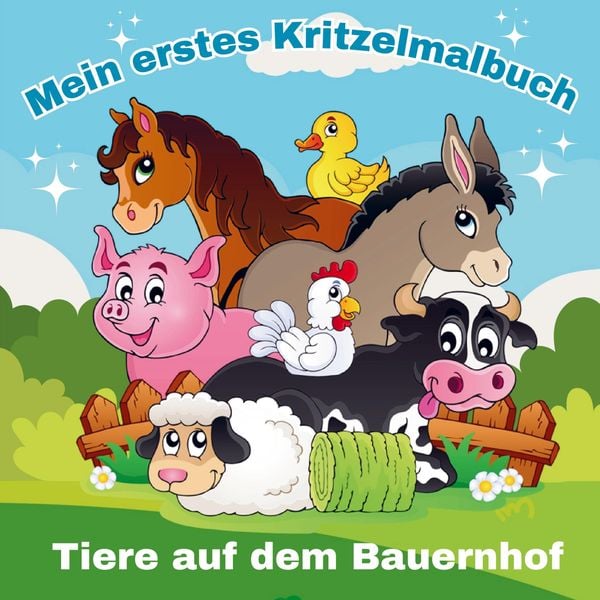 Mein erstes Kritzelmalbuch: Tiere auf dem Bauernhof!, Taschenbuch von S&L Inspirations Lounge, Bookmundo, 9789403730714