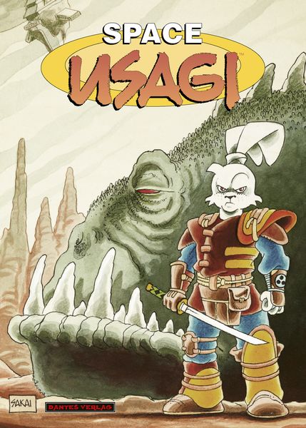 Space Usagi, Gebundene Ausgabe von Stan Sakai, Dantes Verlag, 978-3-946952-73-2