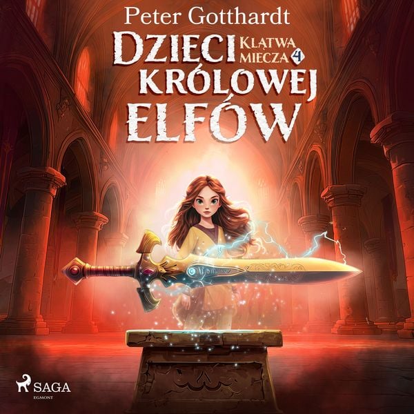 Dzieci królowej elfów 4 – Klątwa miecza - Peter Gotthardt, Audio, 9788727308425