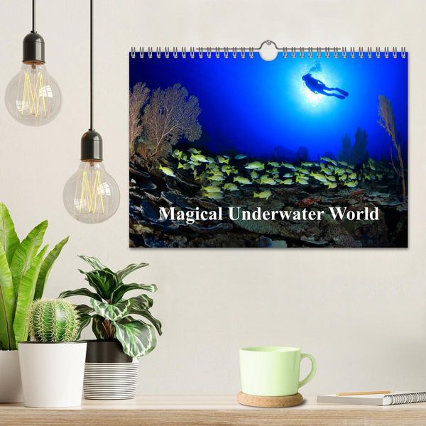 Produktbild: Magical Underwater World (Wall Calendar 2026 DIN A4 landscape), CALVENDO 12 Month Wall Calendar