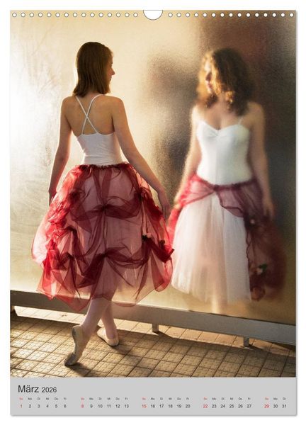 Produktbild: Ballerina (Wandkalender 2026 DIN A3 hoch), CALVENDO Monatskalender