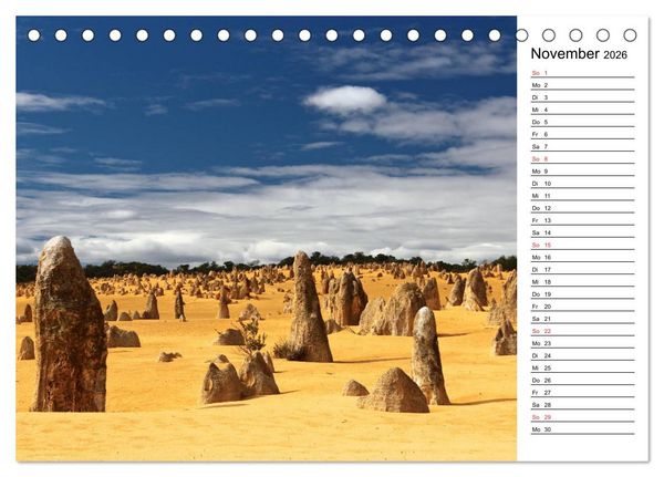 Produktbild: Das sch&ouml;ne Australien (Tischkalender 2026 DIN A5 quer), CALVENDO Monatskalender