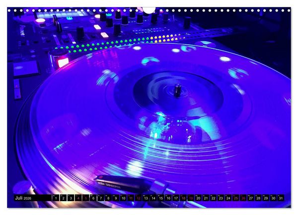 Produktbild: DJ Liveact (Wandkalender 2026 DIN A3 quer), CALVENDO Monatskalender