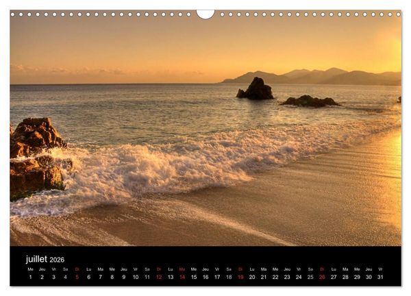 Produktbild: C&ocirc;te d'Azur entre Mer et Montagne (Calendrier mural 2026 DIN A3 vertical), CALVENDO calendrier mensuel