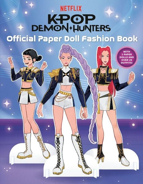 Produktbild: Kpop Demon Hunters Official Paper Doll Fashion Book
