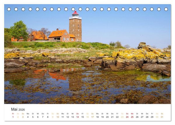 Produktbild: Bornholm Pur (Tischkalender 2026 DIN A5 quer), CALVENDO Monatskalender