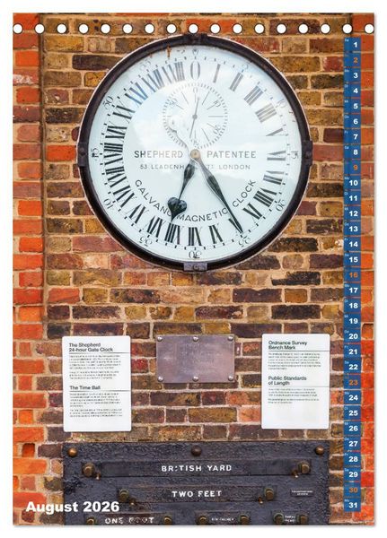 Produktbild: London ist eine Reise wert (Tischkalender 2026 DIN A5 hoch), CALVENDO Monatskalender