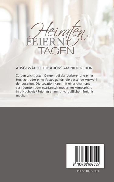 Produktbild: Heiraten, Feiern, Tagen.