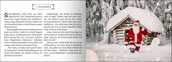 Produktbild: Santa kommt sicher! Der Coronaschutz Adventskalender zum Mitmachen f&uuml;r die ganze