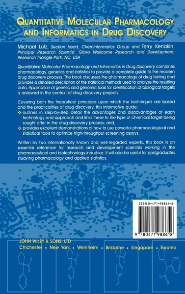 Produktbild: Quantitative Molecular Pharmacology and Informatics in Drug Discovery